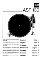Dual ASP-130-Owners-Manual 